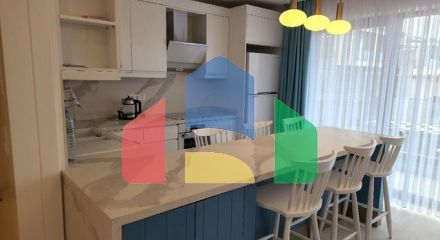 Villa of the hotel concept on the first coastline
