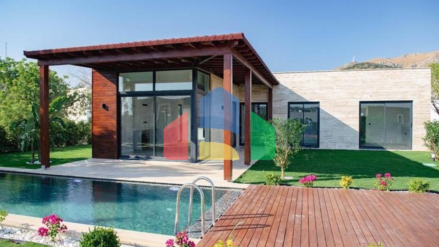 Комплекс из резиденций и вилл в живописном месте в районе Гюмюшлюк