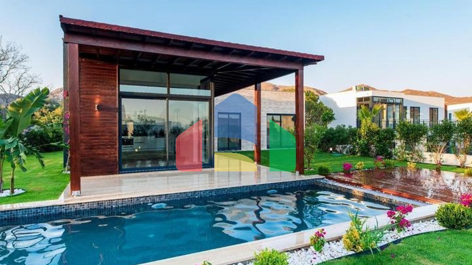 Комплекс из резиденций и вилл в живописном месте в районе Гюмюшлюк