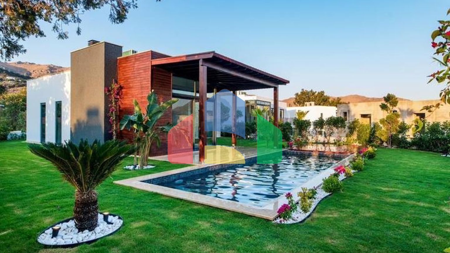 Комплекс из резиденций и вилл в живописном месте в районе Гюмюшлюк