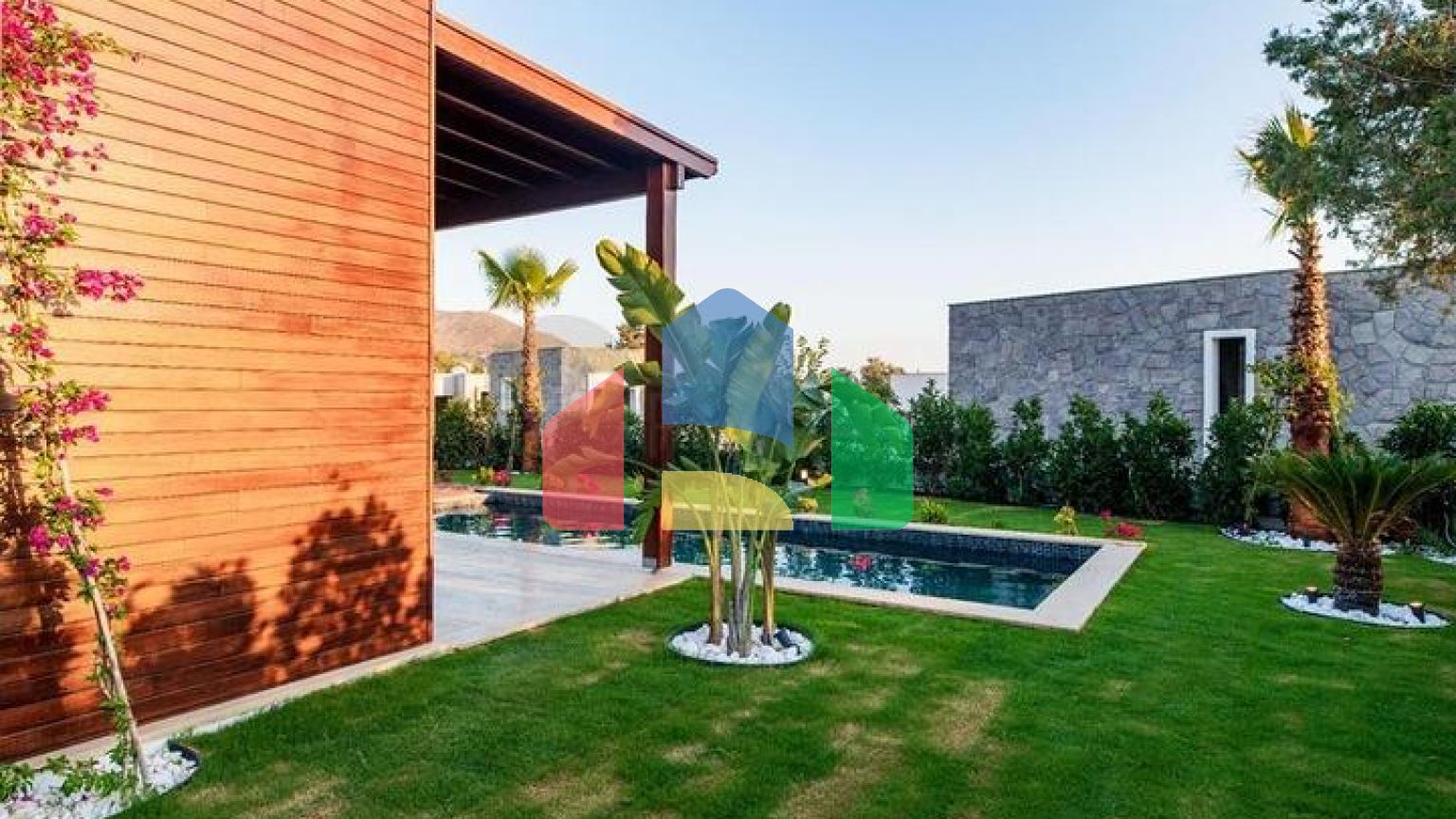 Комплекс из резиденций и вилл в живописном месте в районе Гюмюшлюк