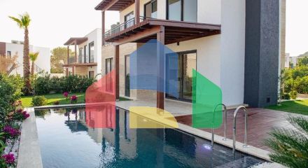 Комплекс из резиденций и вилл в живописном месте в районе Гюмюшлюк