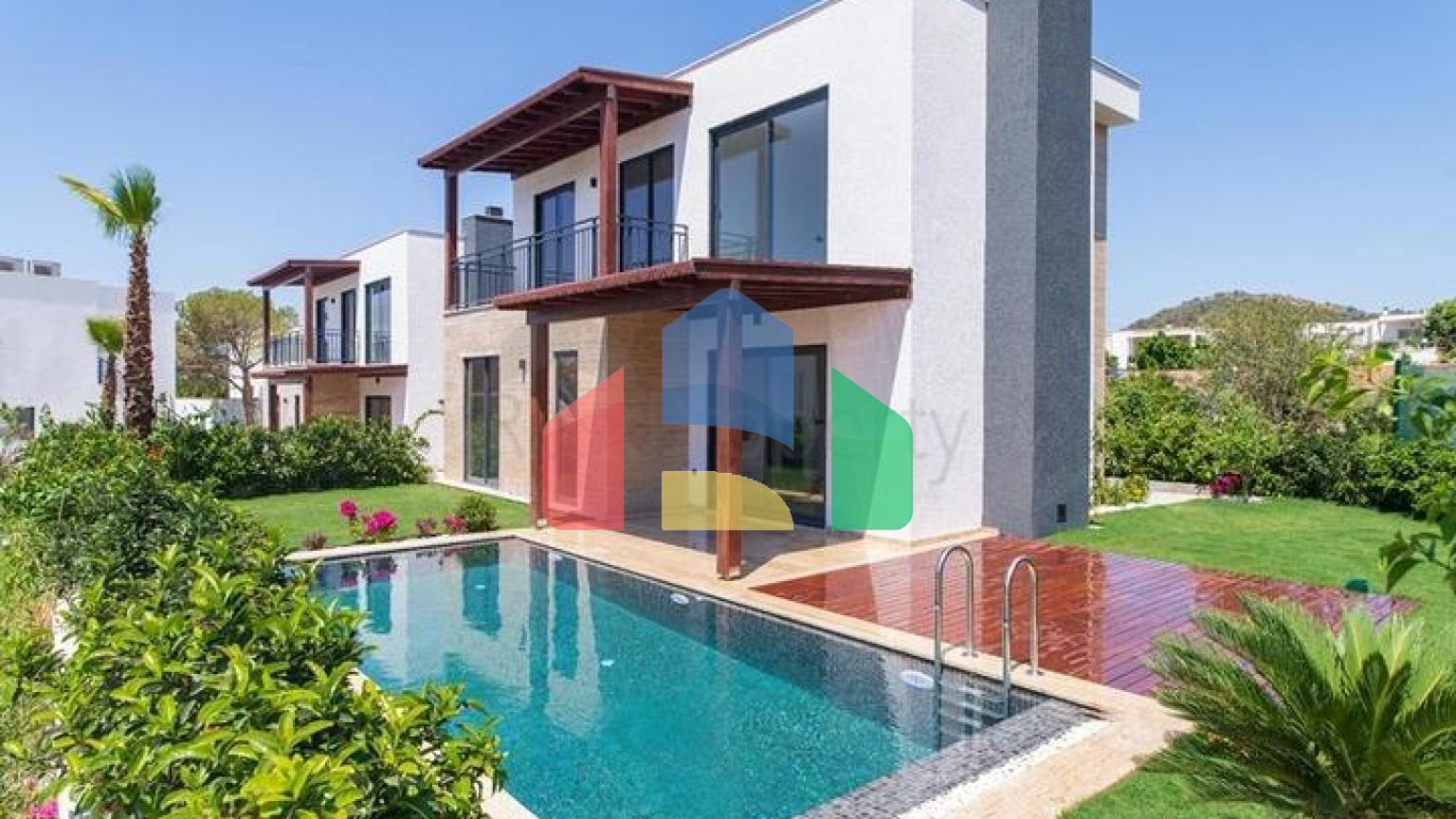 Комплекс из резиденций и вилл в живописном месте в районе Гюмюшлюк