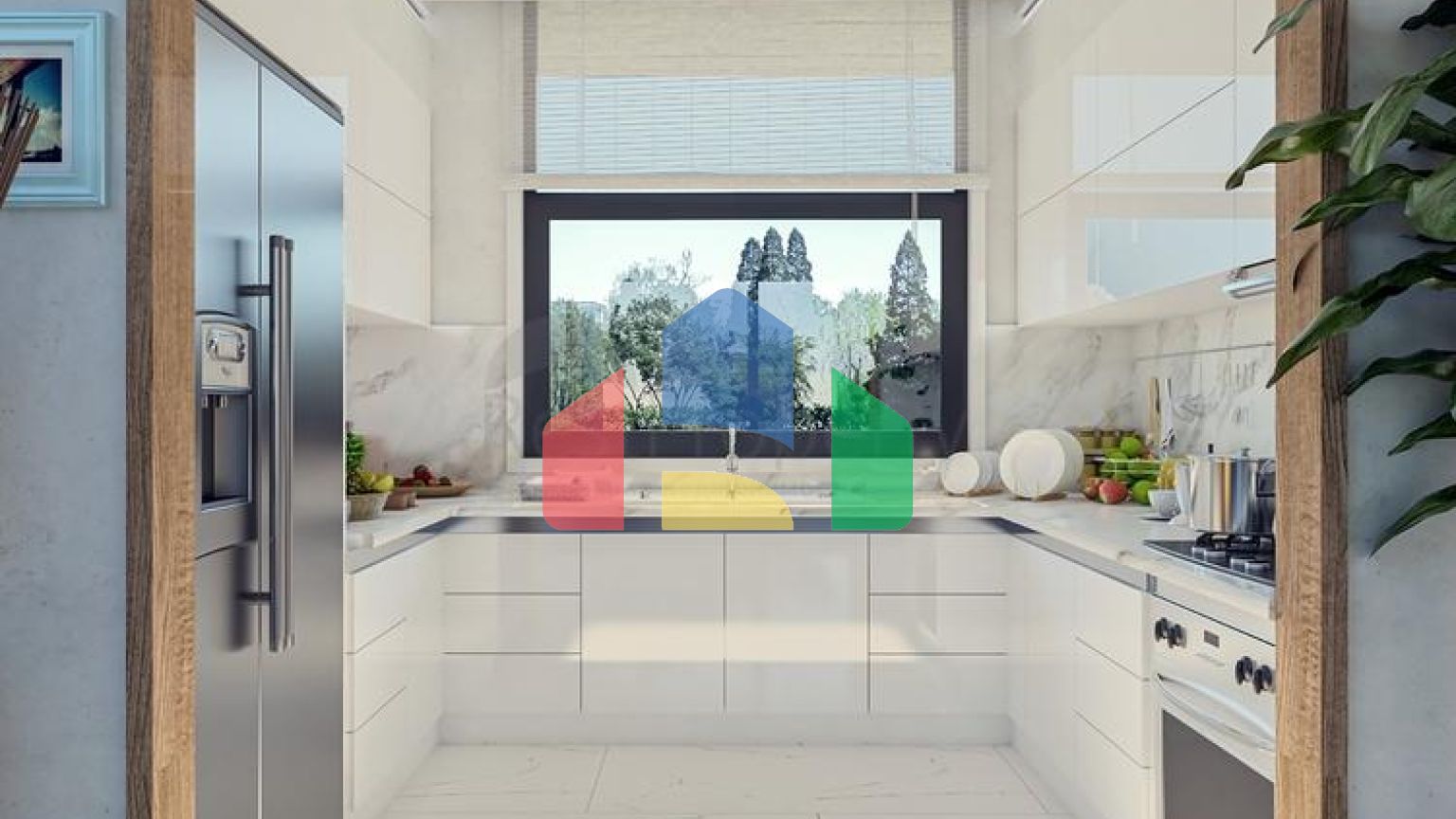 Привлекательные виллы в окружении пышной природы