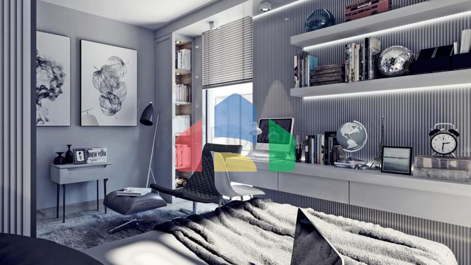 Привлекательные виллы в окружении пышной природы