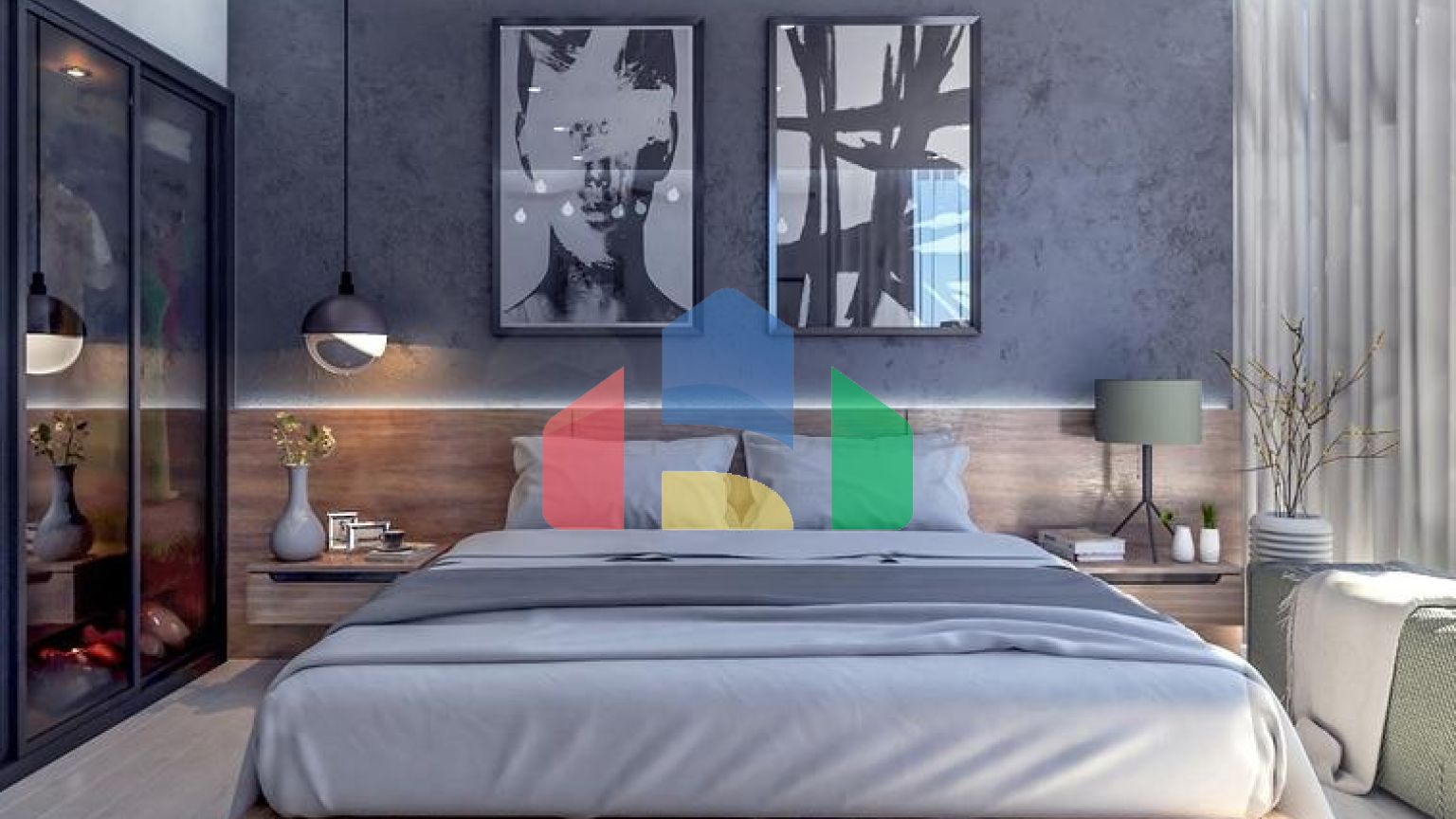 Привлекательные виллы в окружении пышной природы