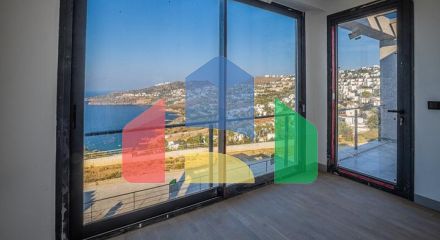 Новий комплекс з панорамним видом на море в затишному місці в районі Яликавак.