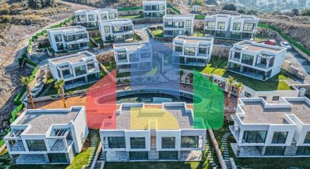 Новий комплекс з панорамним видом на море в затишному місці в районі Яликавак.