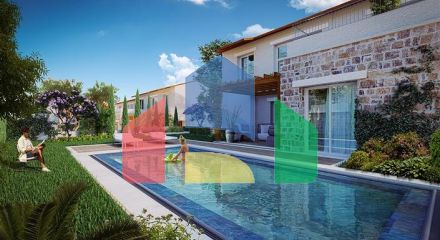 Exclusive large-scale villa project in a developing area near the airport