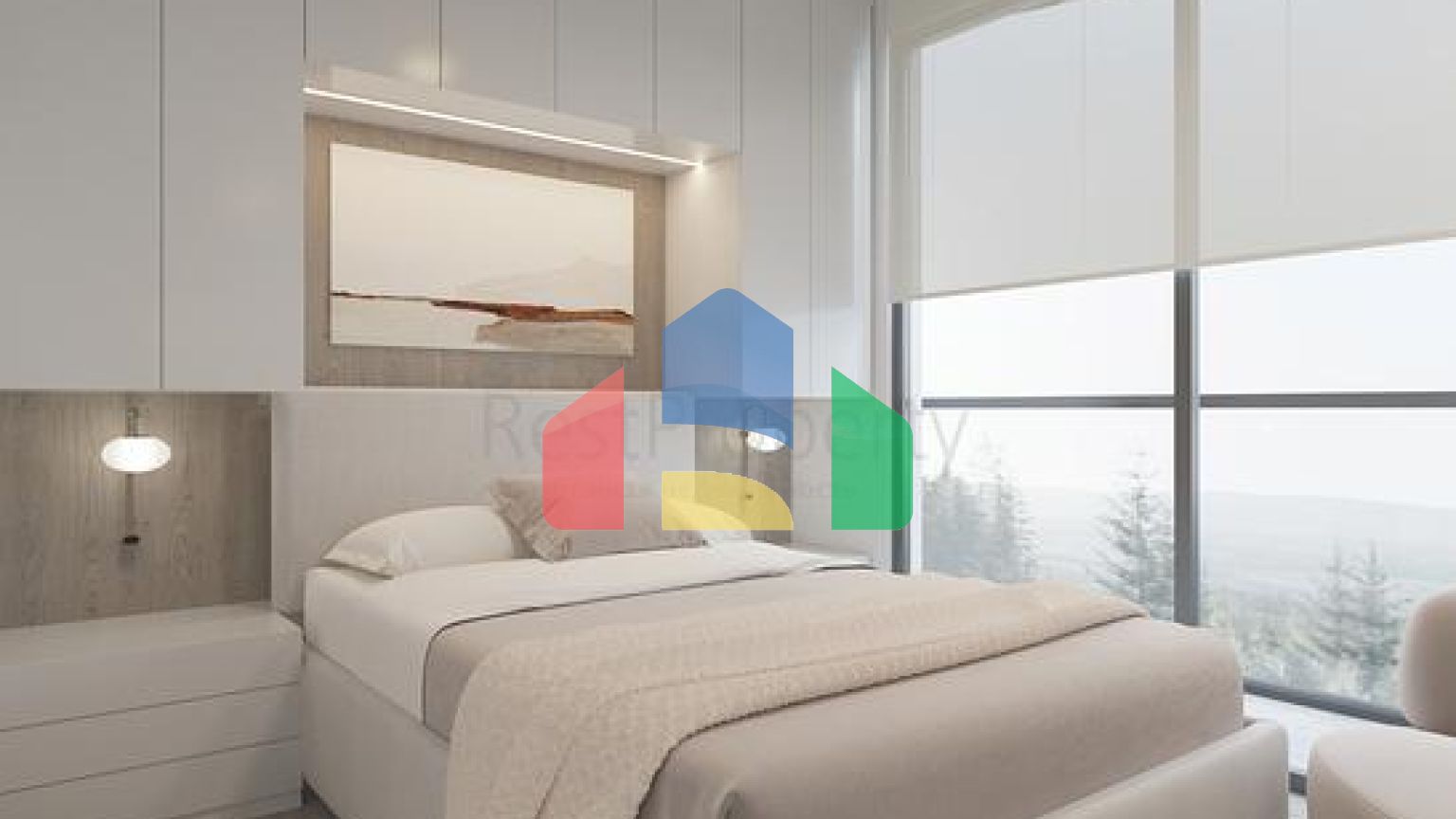 Виллы 3+1 и 4+1 в эко комплексе в окружении хвойного леса в районе Дортепе на восточной части Бодрума.