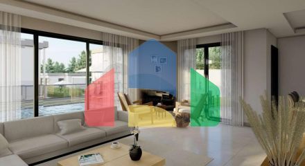 Бутик проект вилл на стадии строительства в районе Гюндоган