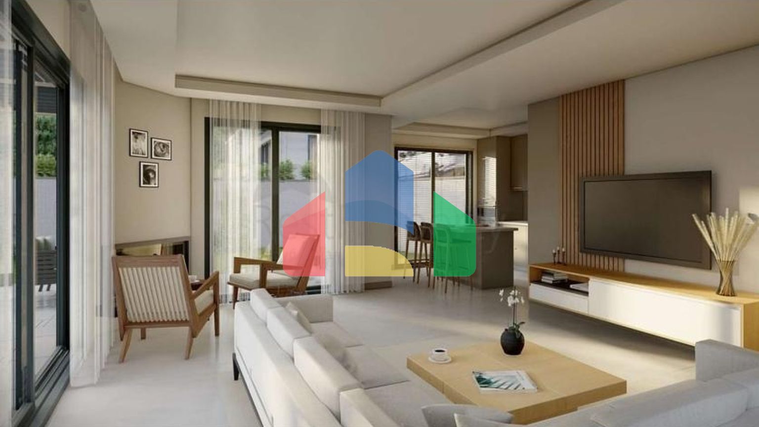 Бутик проект вилл на стадии строительства в районе Гюндоган