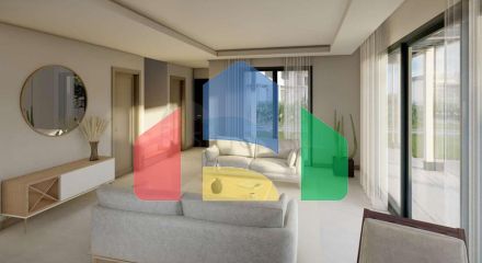 Бутик проект вилл на стадии строительства в районе Гюндоган