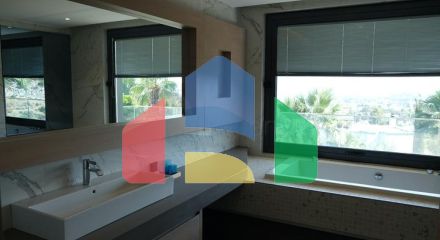 Проект элитных вилл с видом на старинную крепость и море в центре Бодрума