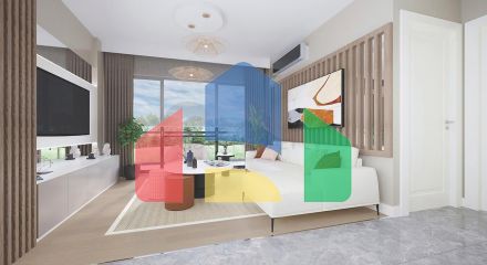 Апартаменти 2 + 1 в еко комплекс в оточенні хвойного лісу в районі Дортепе на східній частині Бодрума. Апартаменти 2 + 1 в еко комплекс в оточенні хвойного лісу в районі Дортепе на східній частині Бодрума.