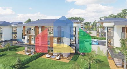 Апартаменти 2 + 1 в еко комплекс в оточенні хвойного лісу в районі Дортепе на східній частині Бодрума. Апартаменти 2 + 1 в еко комплекс в оточенні хвойного лісу в районі Дортепе на східній частині Бодрума.