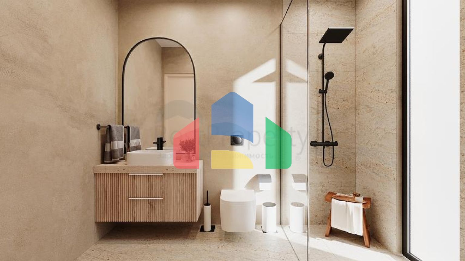 Отдельно стоящие виллы с уникальной архитектурой в районе Гюмюшлюк