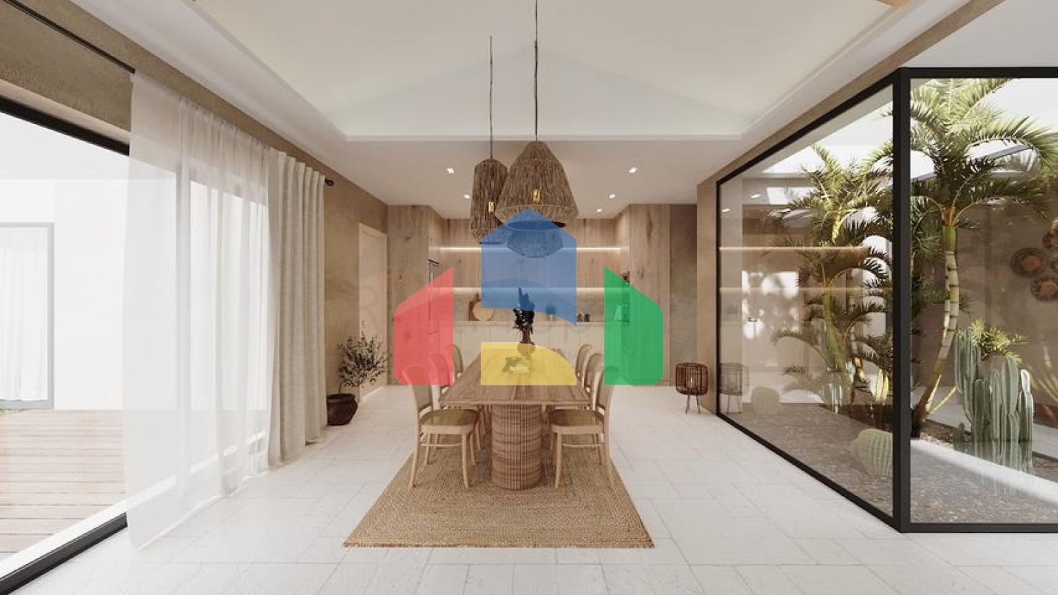 Отдельно стоящие виллы с уникальной архитектурой в районе Гюмюшлюк