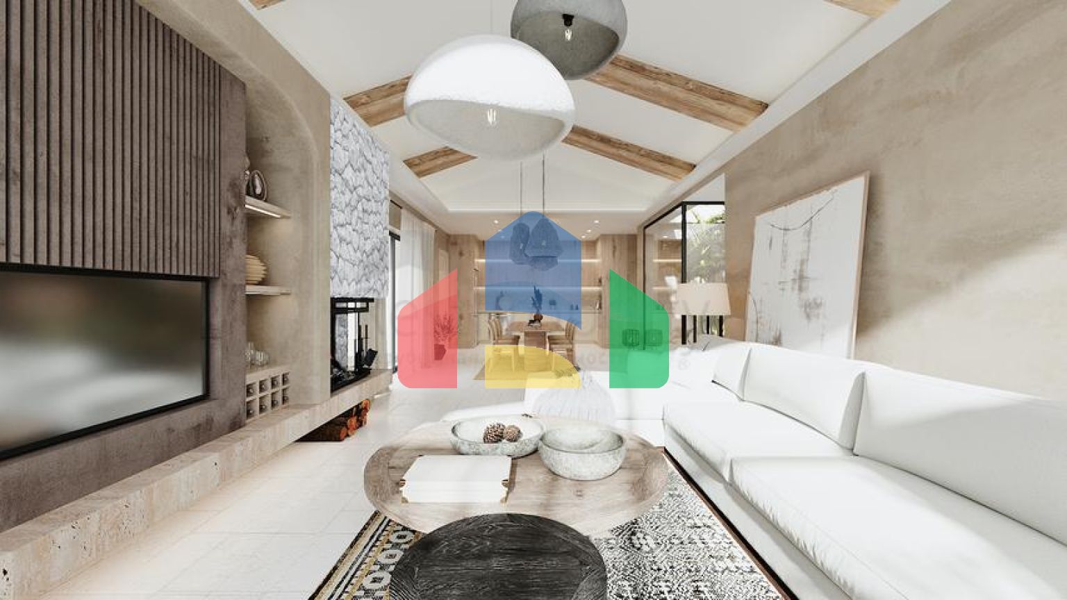 Отдельно стоящие виллы с уникальной архитектурой в районе Гюмюшлюк