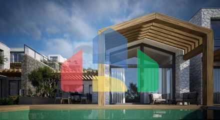 Отдельно стоящие виллы с уникальной архитектурой в районе Гюмюшлюк Отдельно стоящие виллы с уникальной архитектурой в районе Гюмюшлюк