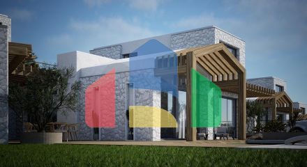 Отдельно стоящие виллы с уникальной архитектурой в районе Гюмюшлюк Отдельно стоящие виллы с уникальной архитектурой в районе Гюмюшлюк