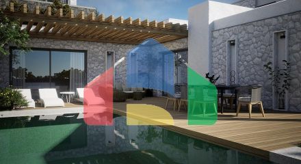 Отдельно стоящие виллы с уникальной архитектурой в районе Гюмюшлюк Отдельно стоящие виллы с уникальной архитектурой в районе Гюмюшлюк