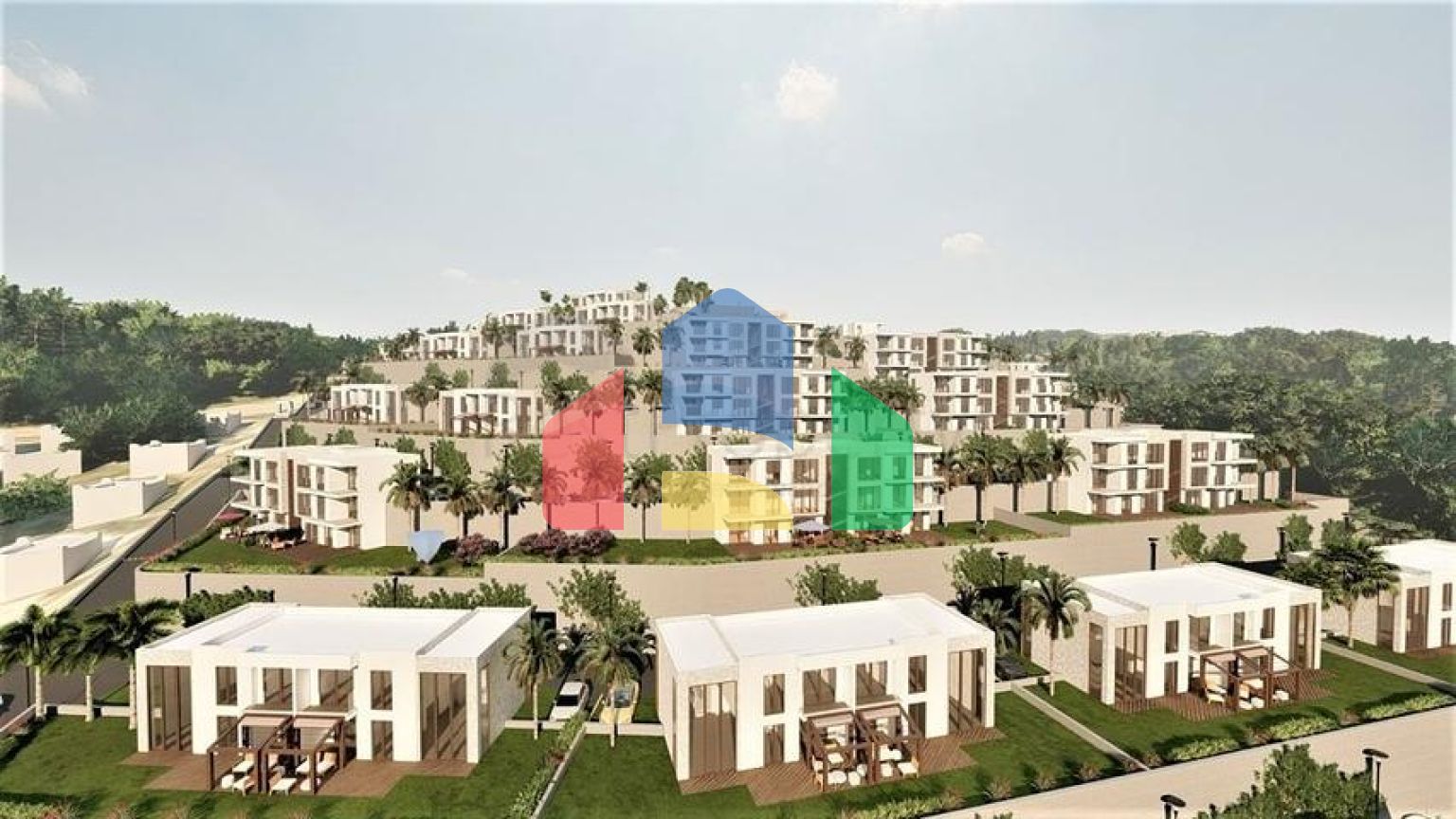 Еко комплекс вілли з видом на море і на ліс !