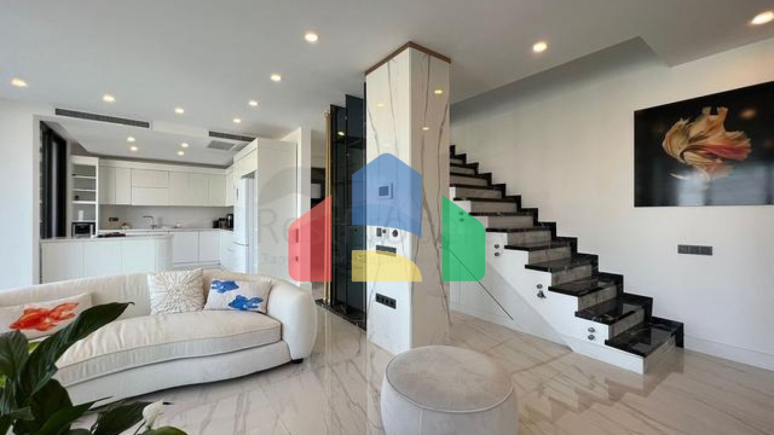 Бутік проект з 8 вілл з шикарним видом на море і гори в раойне Гюндоган