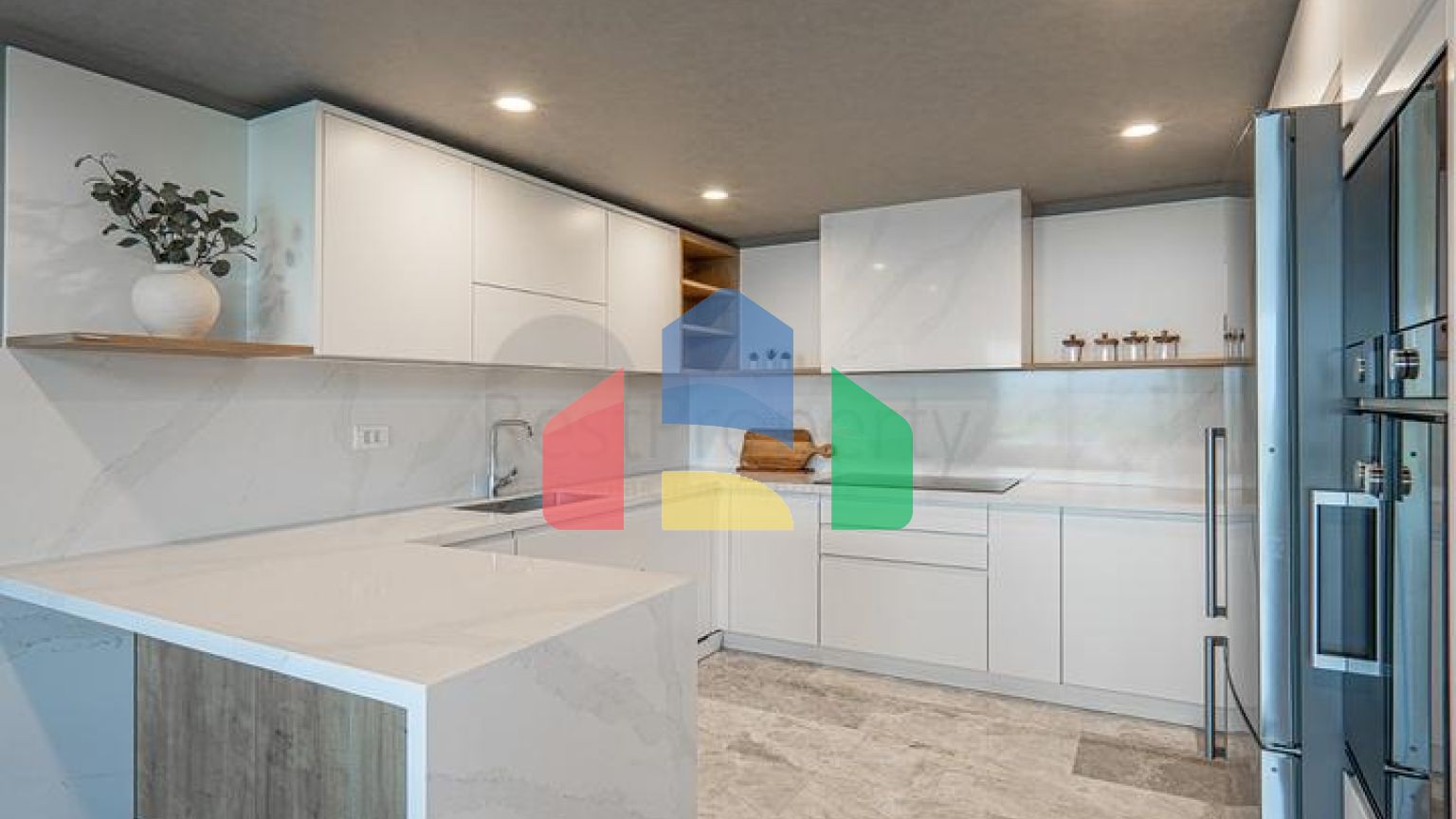 Стильні вілли в сучасному дизайні з видом на море в районі Яликавак