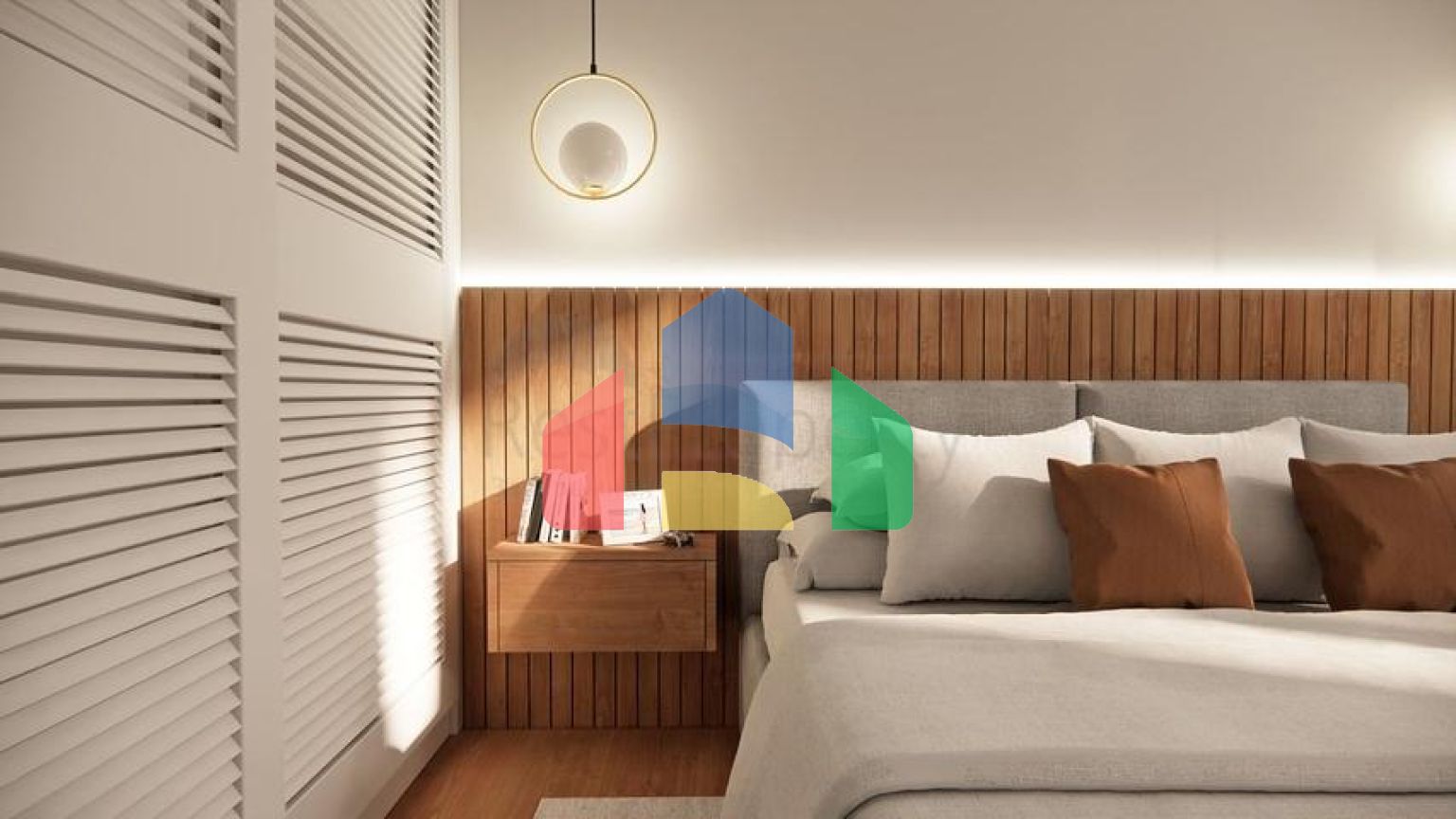 Вілли в мальовничому районі Туркбюкю, в оточення густої зелені.