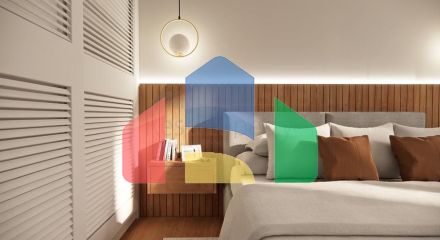 Вілли в мальовничому районі Туркбюкю, в оточення густої зелені.