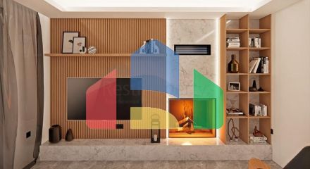 Вілли в мальовничому районі Туркбюкю, в оточення густої зелені.