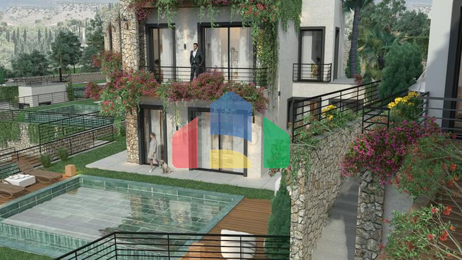 Бутик проект семейной концепции в окружении природы.