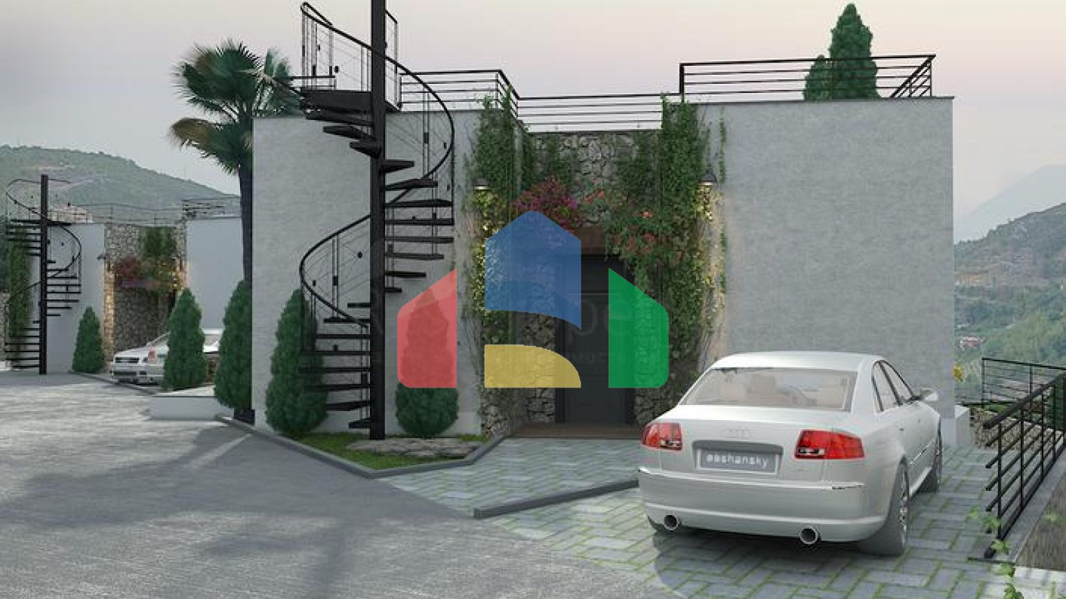 Бутик проект семейной концепции в окружении природы.