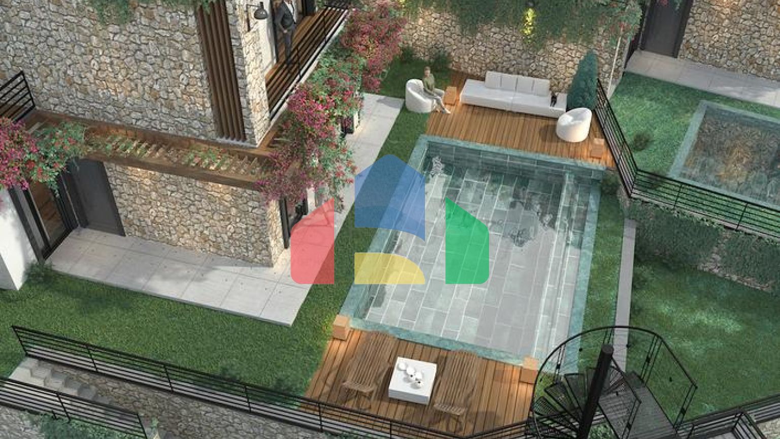 Бутик проект семейной концепции в окружении природы.