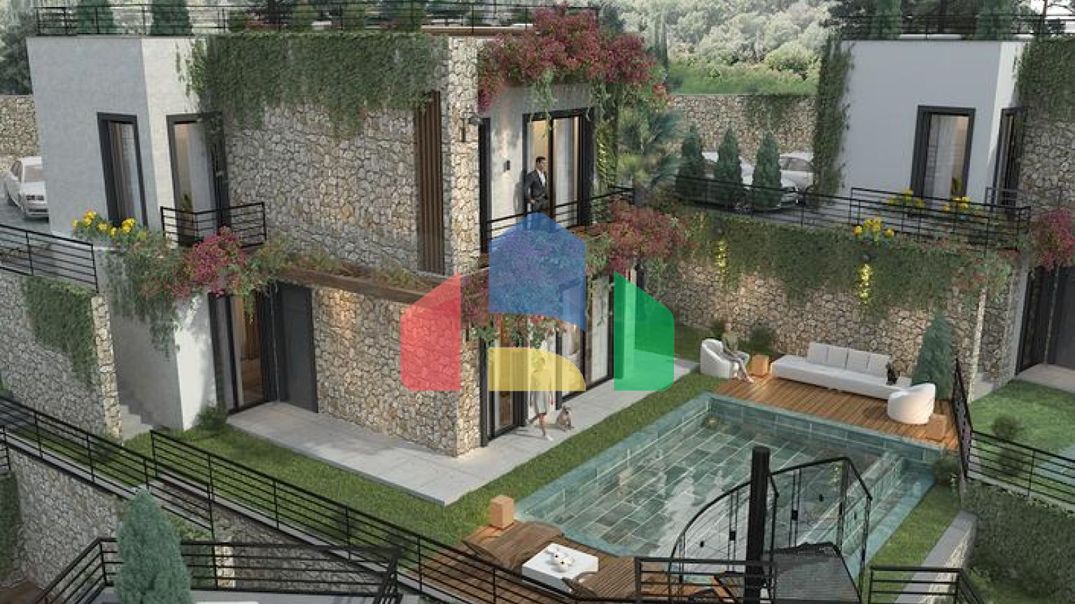 Бутик проект семейной концепции в окружении природы.