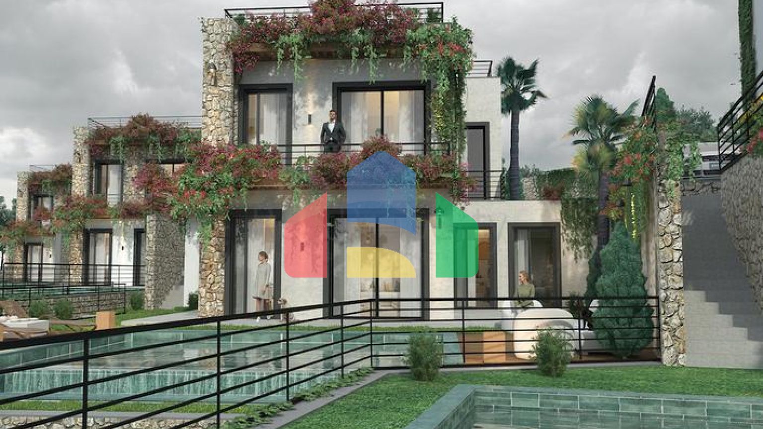 Бутик проект семейной концепции в окружении природы.