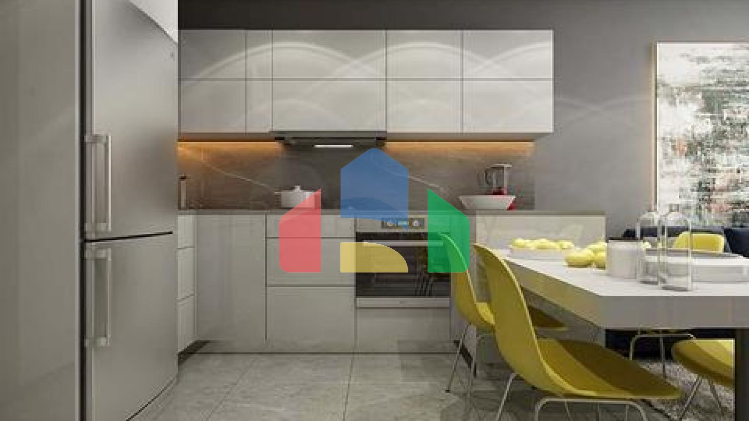 Квартира 2 + 1 в районі Дорттепе Бодрум