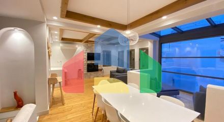 Окрема вілла 4+1 з видом на море і місто в бухті Бордакчі, Бодрум