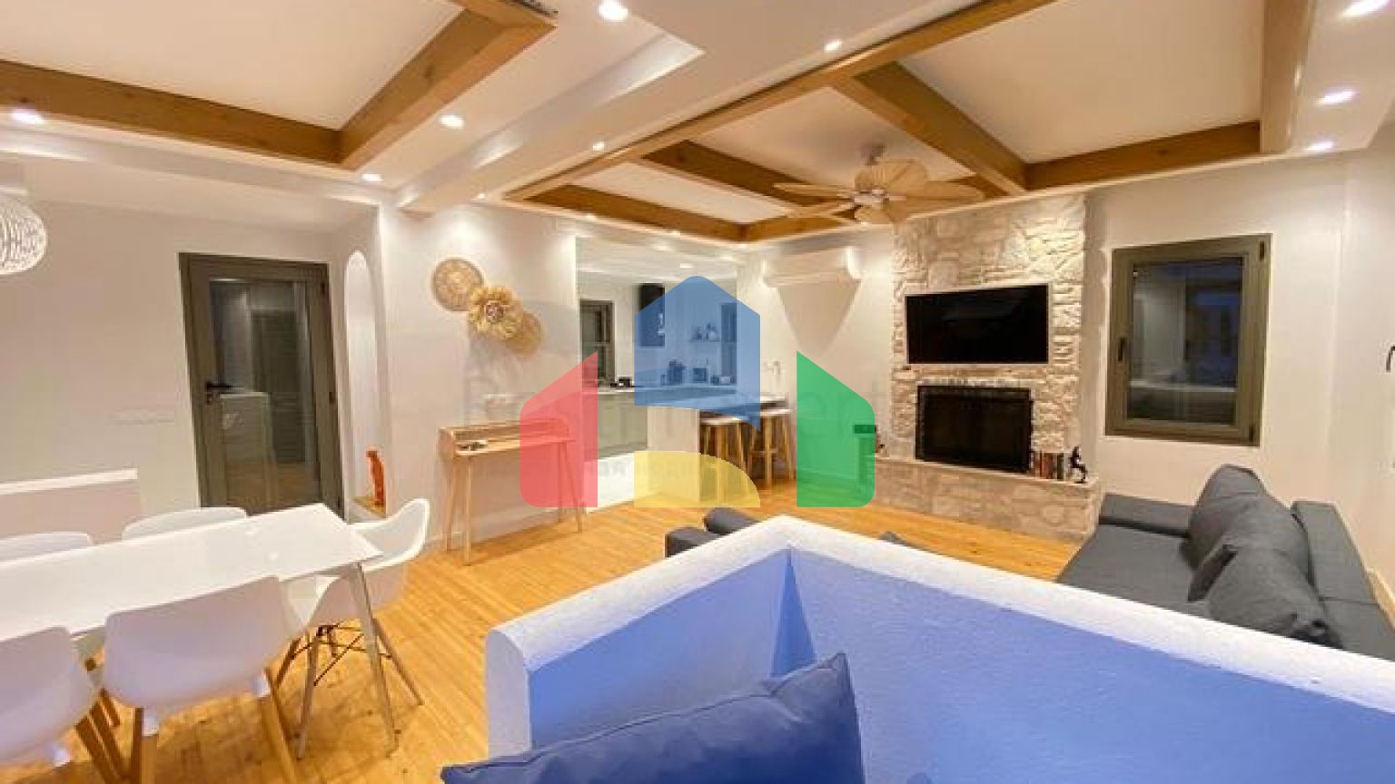 Окрема вілла 4+1 з видом на море і місто в бухті Бордакчі, Бодрум