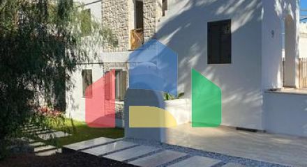 Окрема вілла 4+1 з видом на море і місто в бухті Бордакчі, Бодрум