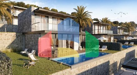 Комплекс Вилл в  современном дизайне в исторической части, города Бодрум.