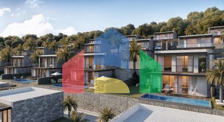 Комплекс Вилл в  современном дизайне в исторической части, города Бодрум.