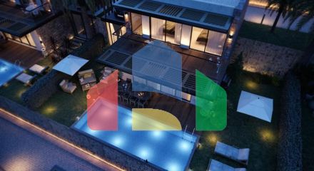 Комплекс Вилл в  современном дизайне в исторической части, города Бодрум.