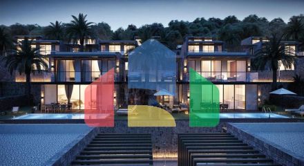 Комплекс Вилл в  современном дизайне в исторической части, города Бодрум.