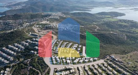 Ідеальний комплекс апартаментів, оточений пишною зеленню.