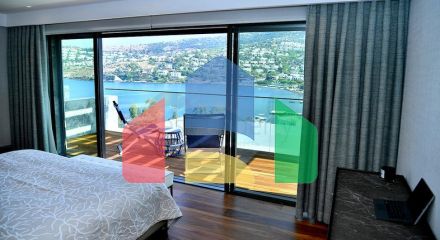 Paradise villas in Bodrum with hotel services.