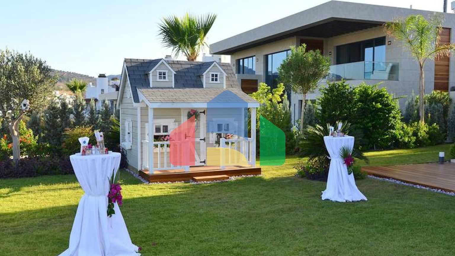 Райские виллы в Бодруме с отельными услугами.