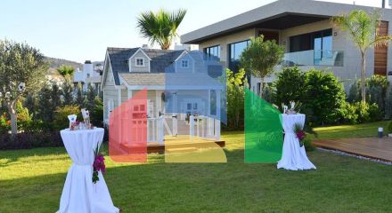 Райские виллы в Бодруме с отельными услугами.