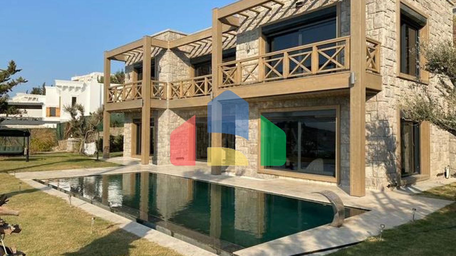 Ексклюзивні вілли з шикарним видом на море в районі Яликавак, Бодрум